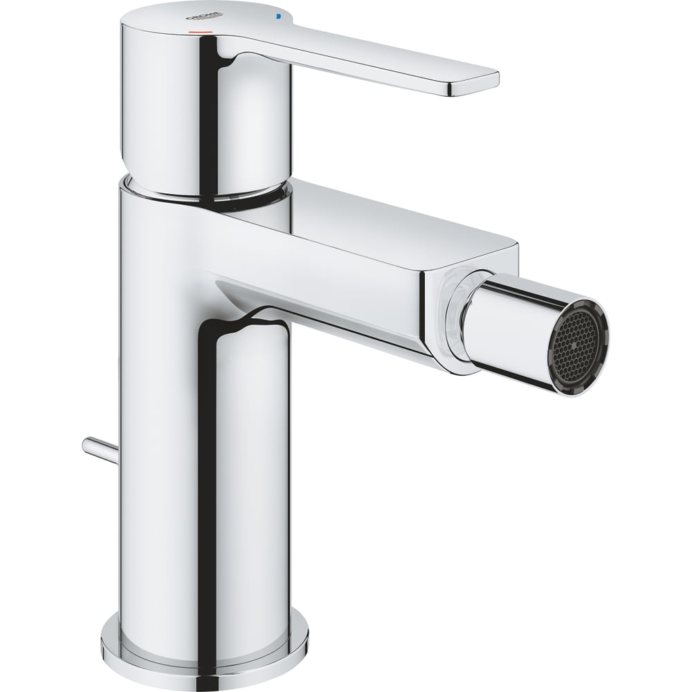 фото Однорычажный смеситель для биде grohe lineare new сливной гарнитур 33848001