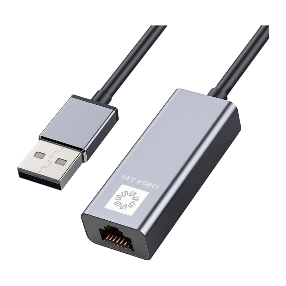 Изображение товара Кабель-адаптер USB2.0 RJ45 100MB AL GREY UA2-45-15BK