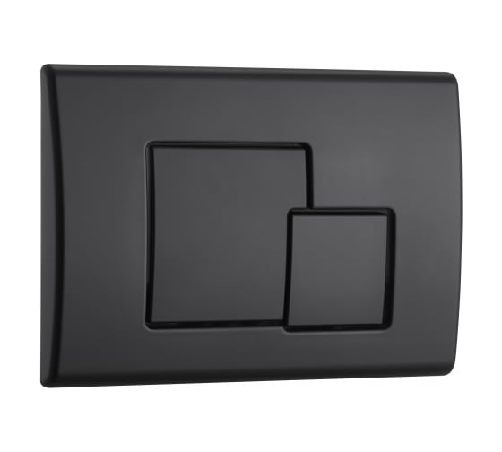 Изображение товара Кнопка нажимная для инсталляции WeltWasser WW MARBERG 507 SE MT-BL черная матовая, квадратная 10000010239