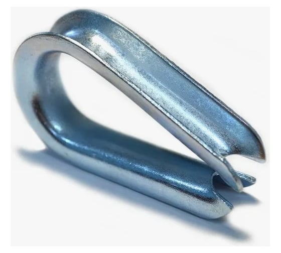 Изображение товара Коуш для стальных канатов BEFAST DIN 6899, цинк, 20 мм, 20 шт. K68992020S