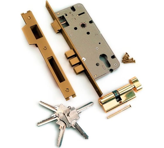 Изображение товара Врезной замок ARCHIE L01-45-70 TR AB/ACF 940000000231