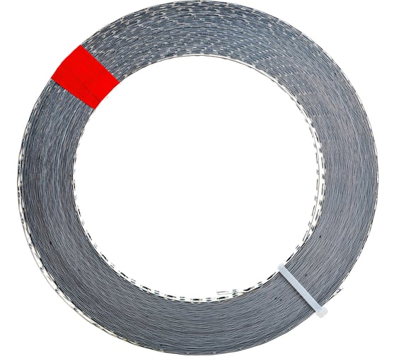 Изображение товара Перфолента КРЕП-КОМП прямой профиль LP_V-12х0,55мм 25м пф12055