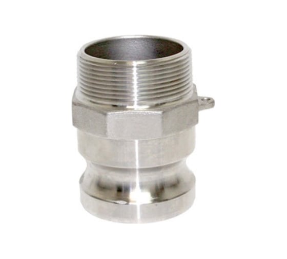 Изображение товара Камлок соединение типа F (2"; ниппель; наружная резьба BSP; алюминий) TITAN LOCK TL200FAL