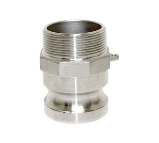 Изображение товара Камлок соединение типа F (3"; ниппель; наружная резьба BSP; алюминий) TITAN LOCK TL300FAL