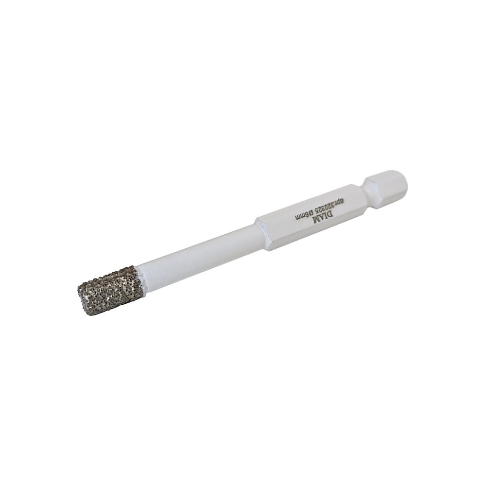 Изображение товара Сверло алмазное 6x35 мм, 1/4 HEX-E Extra Line V-TECH (в.спекание) Diam 320325