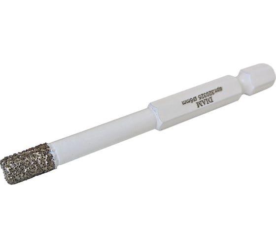 Изображение товара Сверло алмазное 6x35 мм, 1/4 HEX-E Extra Line V-TECH (в.спекание) Diam 320325