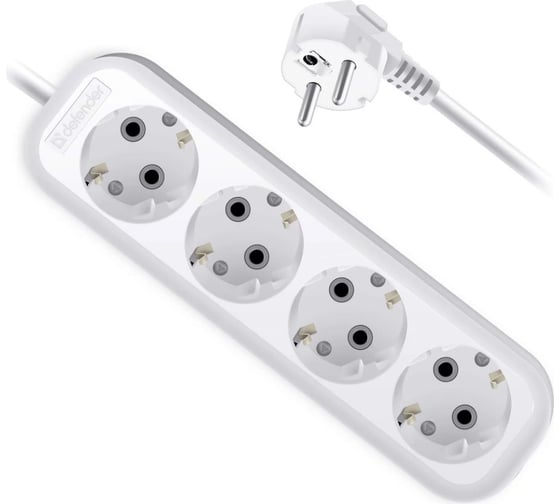 Изображение товара Удлинитель DEFENDER с заземлением R340 16 А, 3 м, 99376