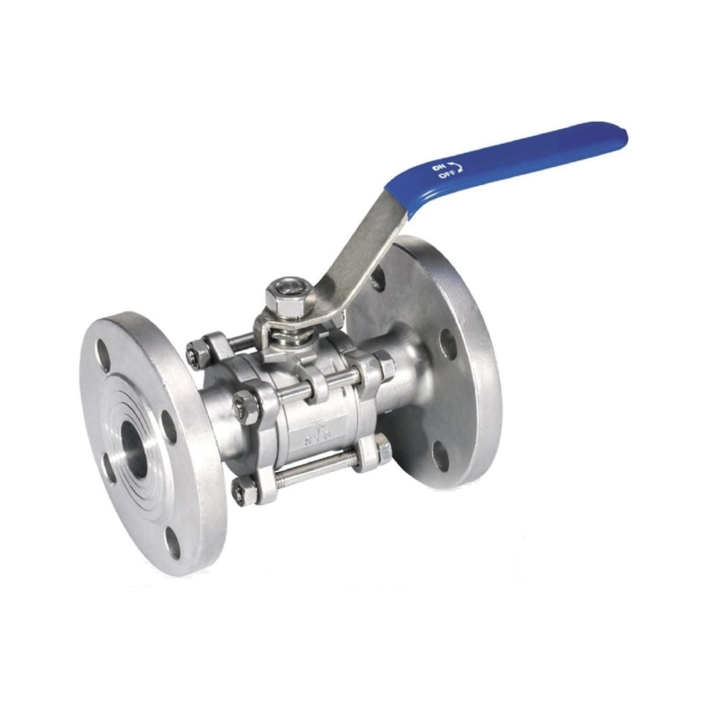 Изображение товара Кран шаровой АТКА нержавеющая сталь фланцевый Ду50 Ру16