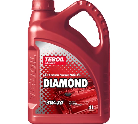 Изображение товара Моторное масло TEBOIL Diamond 5W-30 Канистра 4л TZK 3735210