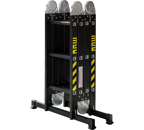 Изображение товара Лестница-трансформер НАШ 4х3 анодированный 111760