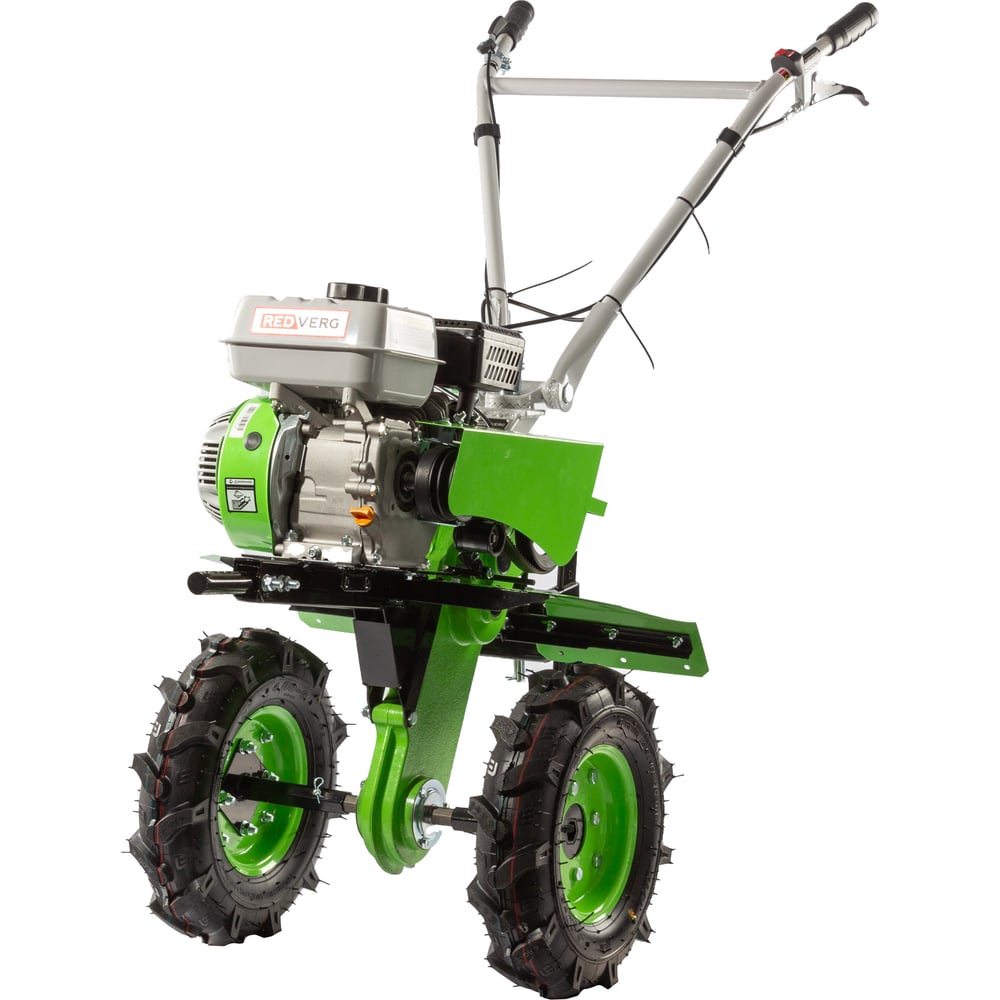 Изображение товара Мотоблок REDVERG Муравей-4К с пониженной скоростью и навесным оборудованием