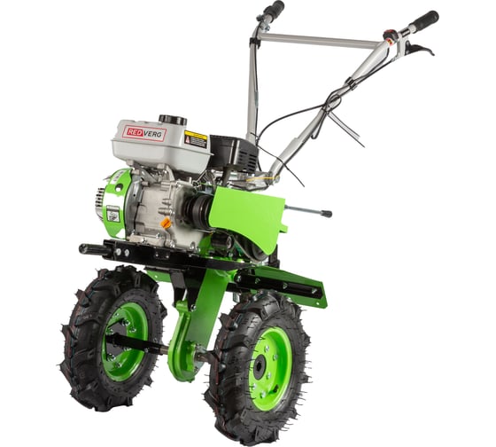 Изображение товара Мотоблок REDVERG Муравей-5К с пониженной скоростью (с колесами) 6690033