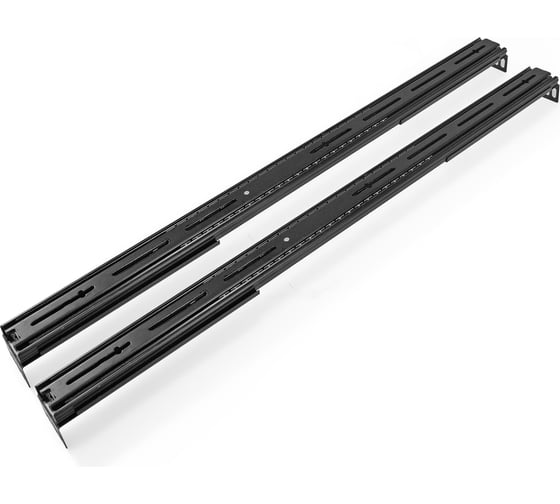Изображение товара Телескопические направляющие ExeGate RK-850RK-600-24 универсальные, комплект 2шт. рельсы салазки для серверных корпусов установочный размер 600-750мм, высота 52мм 261503