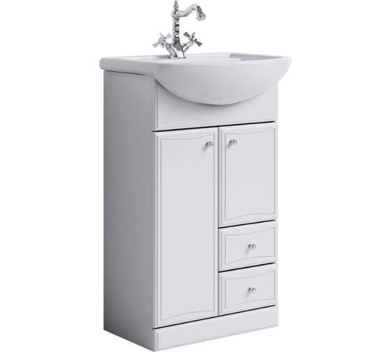 Изображение товара Барселона тумба AQWELLA под умывальник с двумя ящиками Ba.01.05, 2