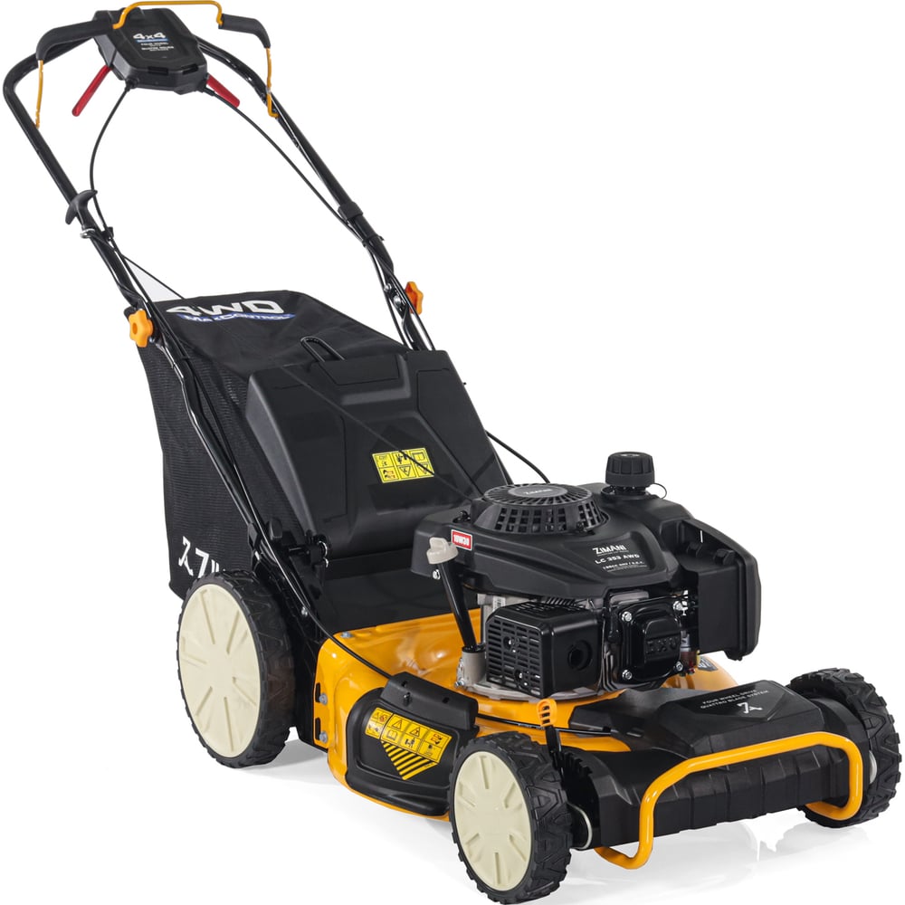 Бензиновая газонокосилка ZimAni LC353AWD