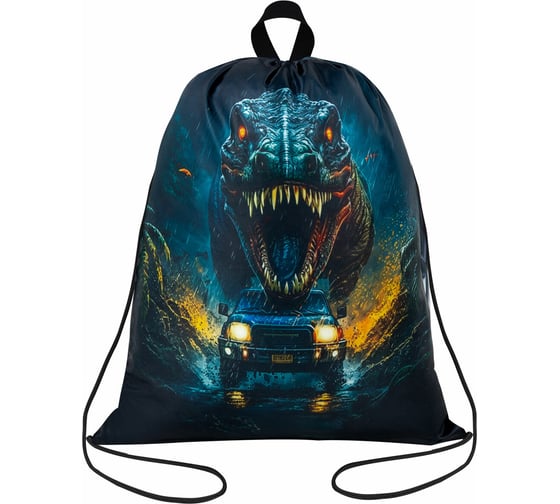 Изображение товара Мешок для обуви BRAUBERG Kids, с петлей, 42x34 см, Dino chase 272416