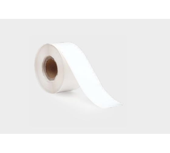 Изображение товара Ленточная этикетка Klemsan LSL-08 W, 8 см, белый, 20м 0.0.0.8.08439