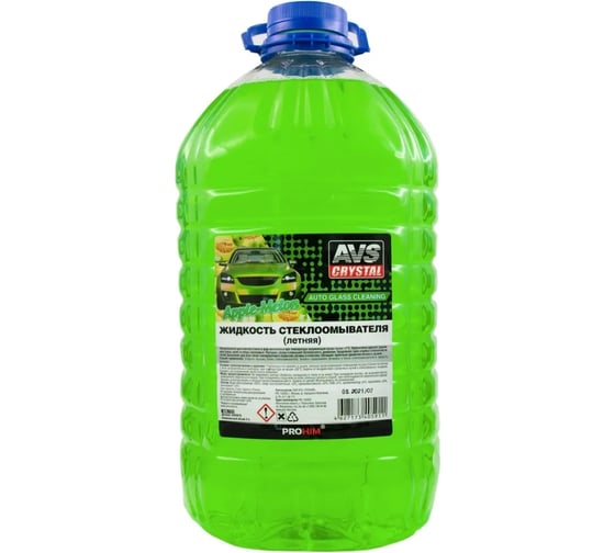 Изображение товара Жидкость стеклоомывателя Прохим лето, Apple-Melon/Яблоко-Дыня (ПЭТ) 5 л AVS AVK-723 A40591S