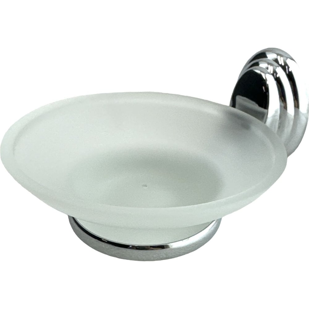 Изображение товара Мыльница Rainsberg матовое стекло, металл RG1003 - настенная