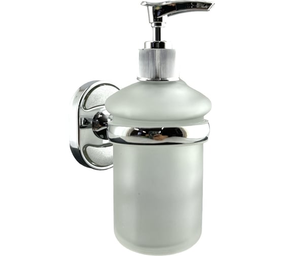 Изображение товара Диспенсер для жидкого мыла Rainsberg хром, 200 мл, настенный RG1117