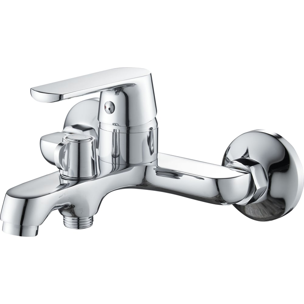 Изображение товара Однорычажный смеситель для ванны и душа OUTE T20902 хром монолитный из латунь современные стили