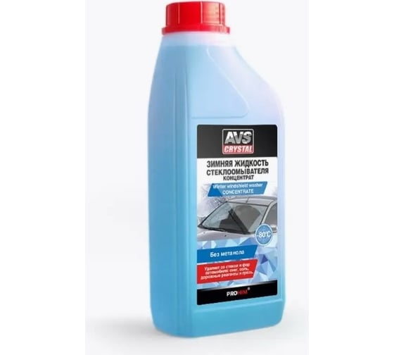 Изображение товара Зимняя жидкость стеклоомывателя Прохим концентрат -80С 1л AVS AVK-755 A40846S