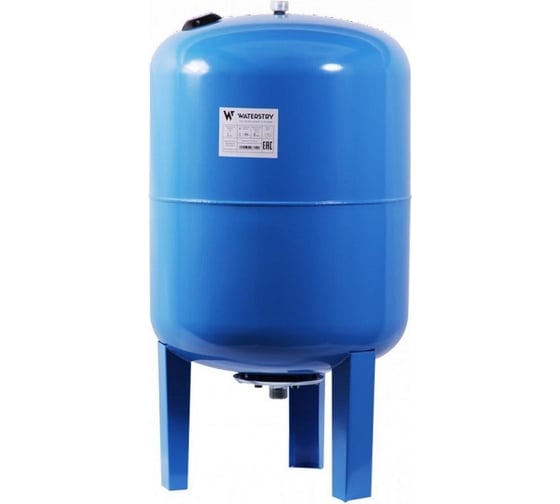 Изображение товара Гидроаккумулятор ГA SP 80 V вертикальный, фланец - оцинк., макс 10 бар, раб. 8 бар WATERSTRY SPV080VPSS