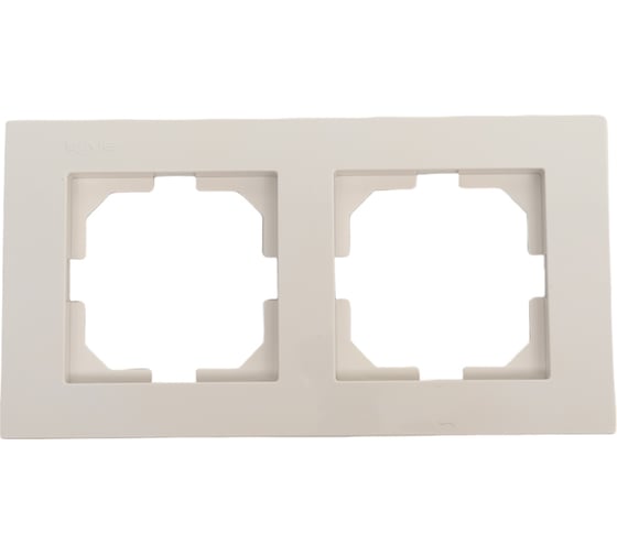 Изображение товара Рамка Arvia Electric двойная белый цвет 20011000022