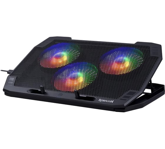 Изображение товара Подставка для ноутбука Redragon Ingrid 15-17'', 2 USB, 3 вентилятора 1100RPM 70991