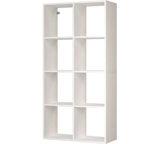 Изображение товара Стеллаж Alternative Ривза Окто белый фасадный 1606 710x298x1408 00000058664