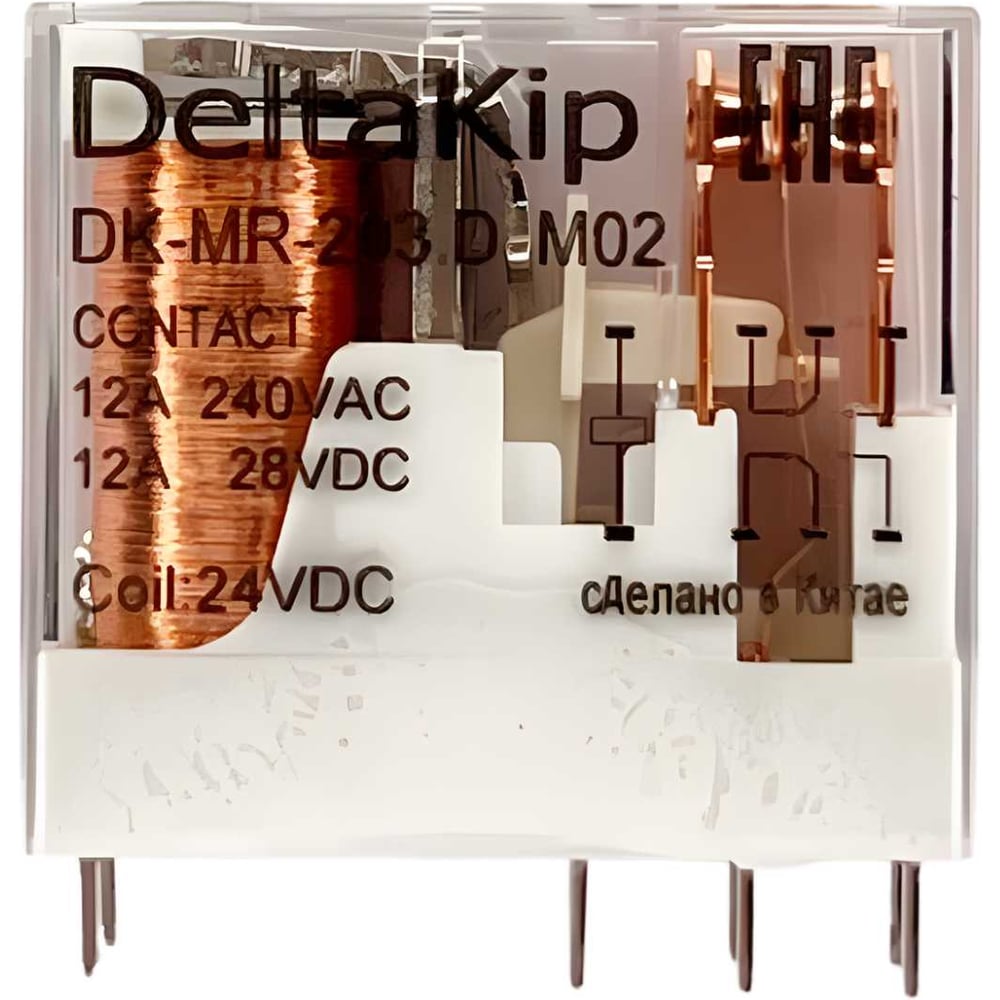 Изображение товара Промежуточное реле DELTAKIP Delta-Kip DK-MR 24V DC IP68 12A