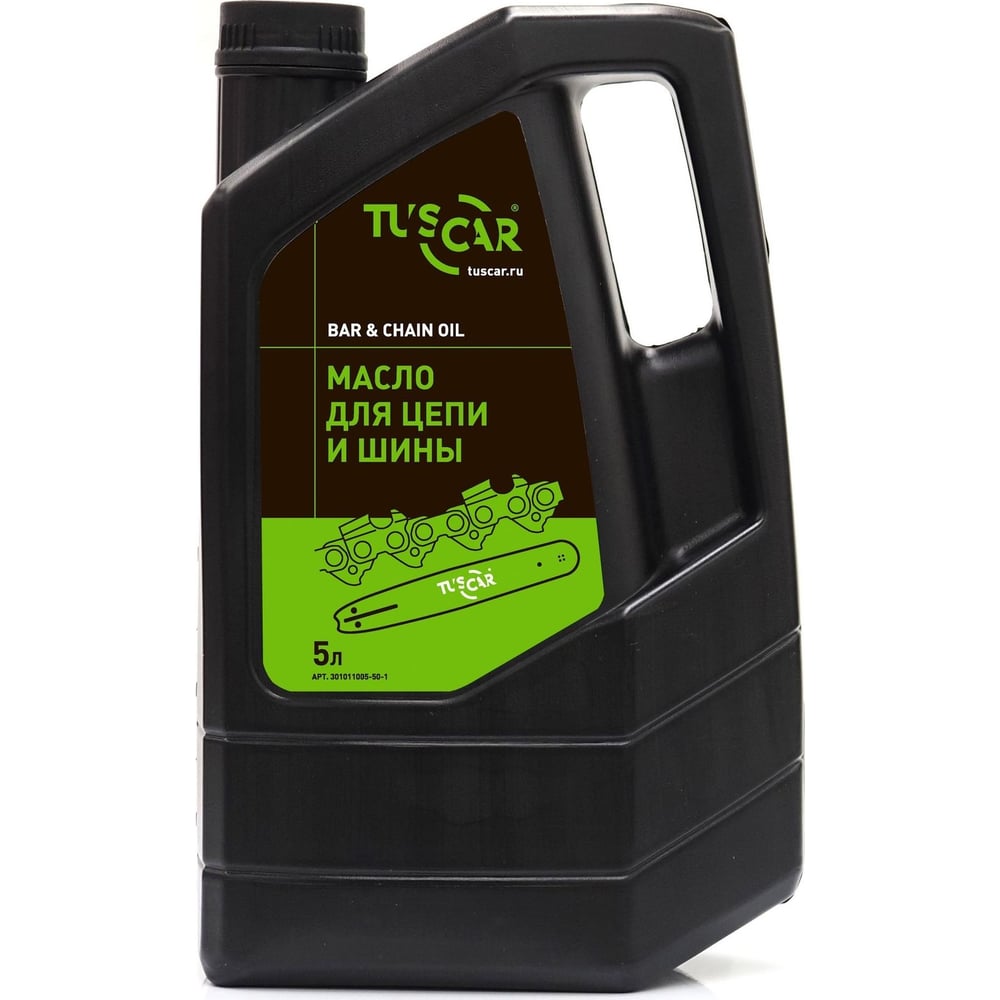 Изображение товара Масло для цепи и шины 5 л TUSCAR 301011005-50-1 - смазка для цепных механизмов