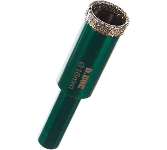 Изображение товара Коронка алмазная CERAMIC-WET (16х65 мм) D.BOR CER-W-016-00