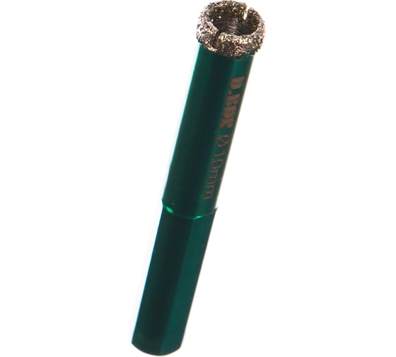 Изображение товара Коронка алмазная CERAMIC-WET (10х65 мм) D.BOR CER-W-010-00