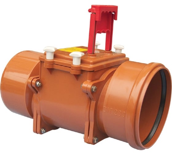 Изображение товара Канализационный затвор HL с фиксатором, DN200 HL 720.1