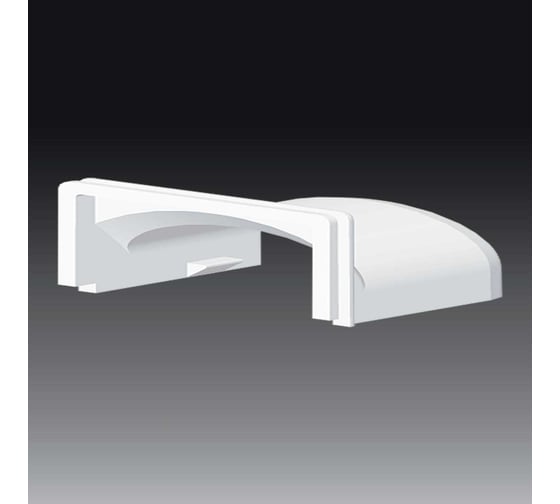 Изображение товара Переходник на коробку KOPOS для напольных каналов LO 50 светло-серого цвета компл. 2 шт 8847 (KB) 8847_KB