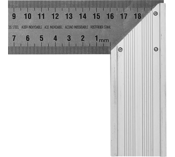 Изображение товара Угольник Bellota 200мм нержавеющая сталь 50215-200