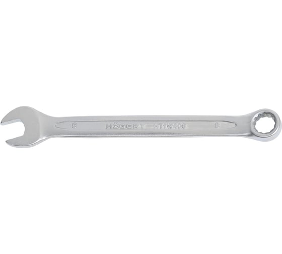 Изображение товара Ключ комбинированный HOEGERT TECHNIK 8 мм, сталь CrV, DIN 3113, I HT1W408-1