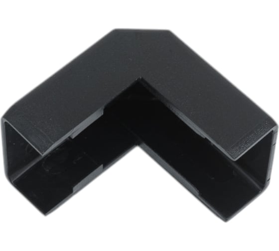 Изображение товара Угол внешний KOPOS на 90 гр. LHD 20x10 8926 (FB) Цвет черный, комплект 2 шт 8926_FB