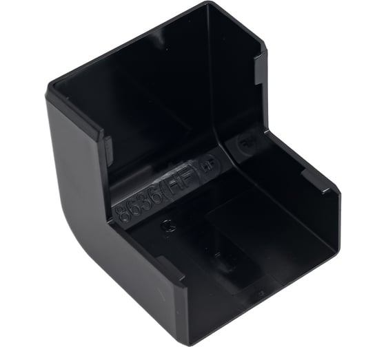 Изображение товара Угол внешний KOPOS на 90 гр. LHD 40x20 8636 (FB) Цвет черный, комплект 2 шт 8636_FB