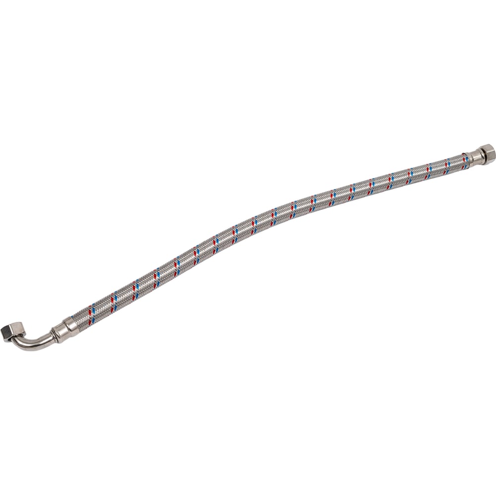 Изображение товара Гибкая подводка для воды ЦС ГИГАНТ 19 1/2 дюйма угловая 60 см