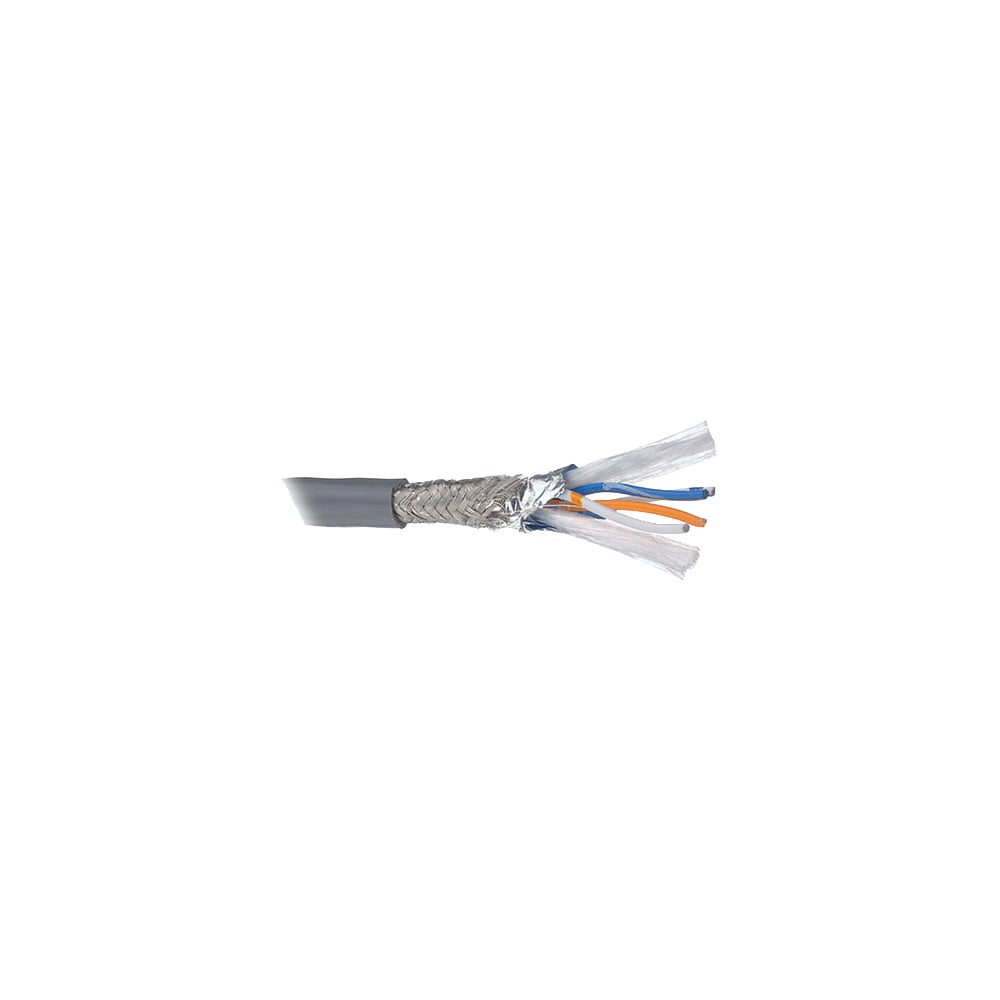 фото Кабель для интерфейса rs-485 belden 9842.00305, 2x2x24 awg 7х32, многожильный, бухта 305м. 23548