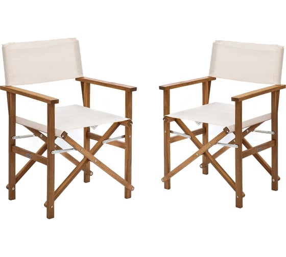 Изображение товара Стул из акации Joygarden DIRECTOR бежевый, комплект 2 шт, 31605/31605