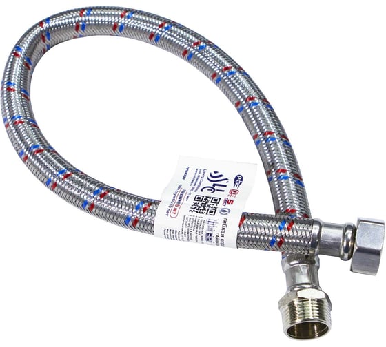 Изображение товара Гибкая подводка для воды ЦС ГИГАНТ 19, 3/4”Г х 3/4"Ш L-100 см, штука ГП002085