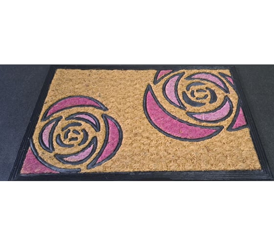 Изображение товара Коврик HAMAT Бакара 40x60 см, кокосовый, на резиновой основе, придверный 177090