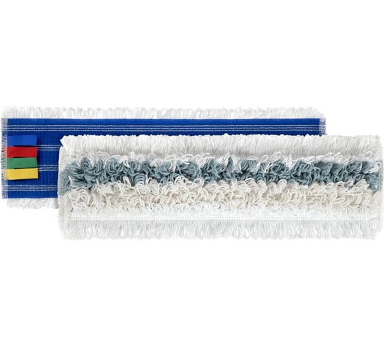 Изображение товара Моп TTS Трио на липучках с цветовой кодировкой, 60х10,5 см 0M000652