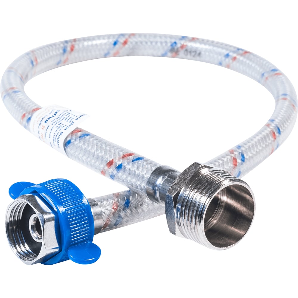 Изображение товара Гибкая подводка для воды нейлон 60 см 1/2 дюйма Trump Армированный EPDM