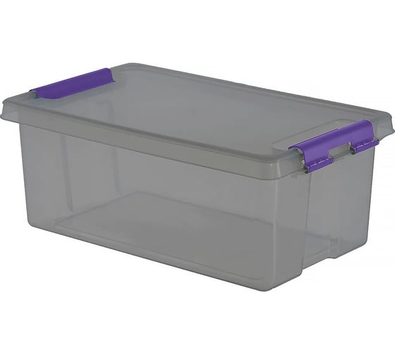 Изображение товара Контейнер с крышкой HONEYCOMB 10 л, серия HOME, антрацит M-H10-00.76new