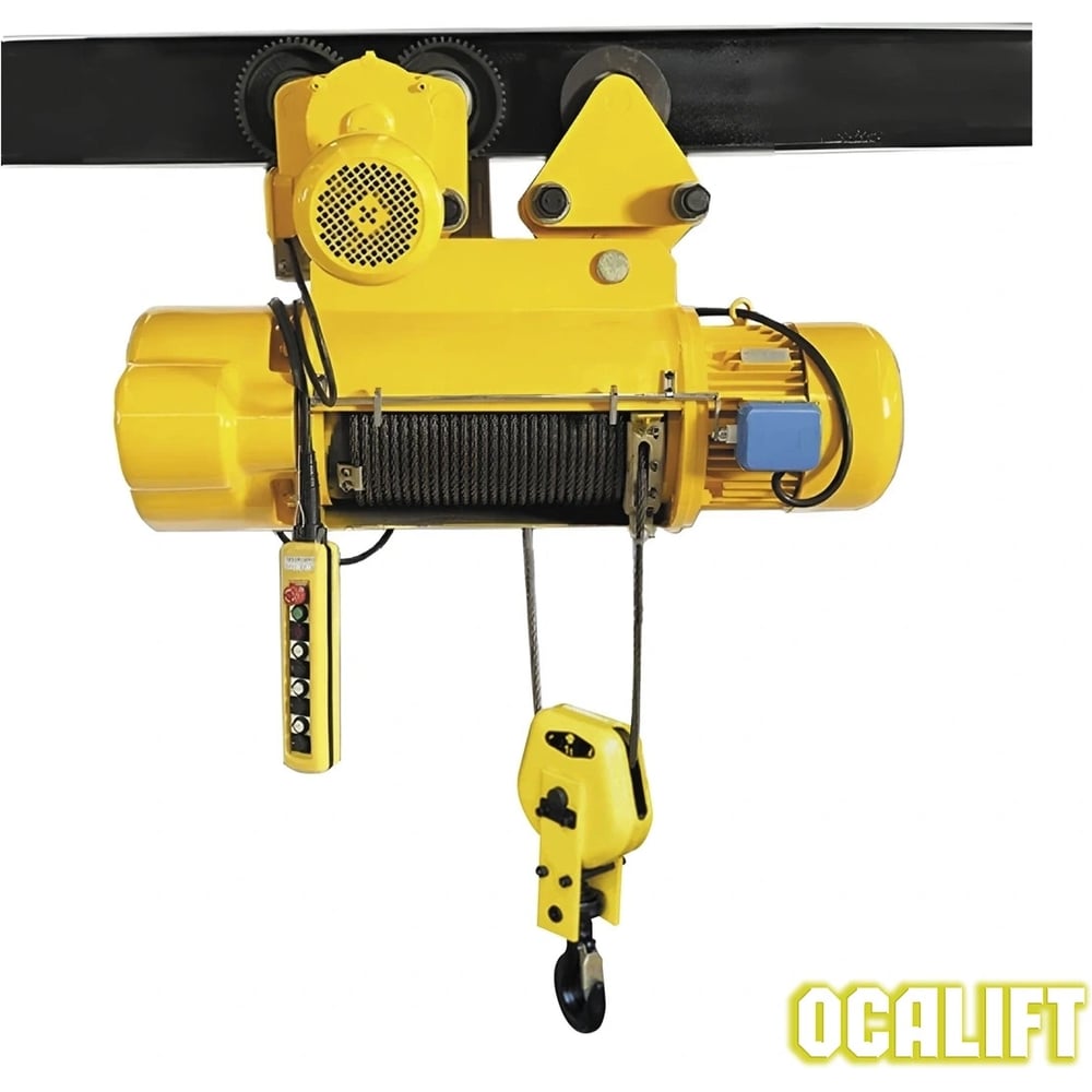 Таль передвижная OCALIFT ТЭК CD1 10т высота 9м, канатная 380в крановое исполнение cd100009