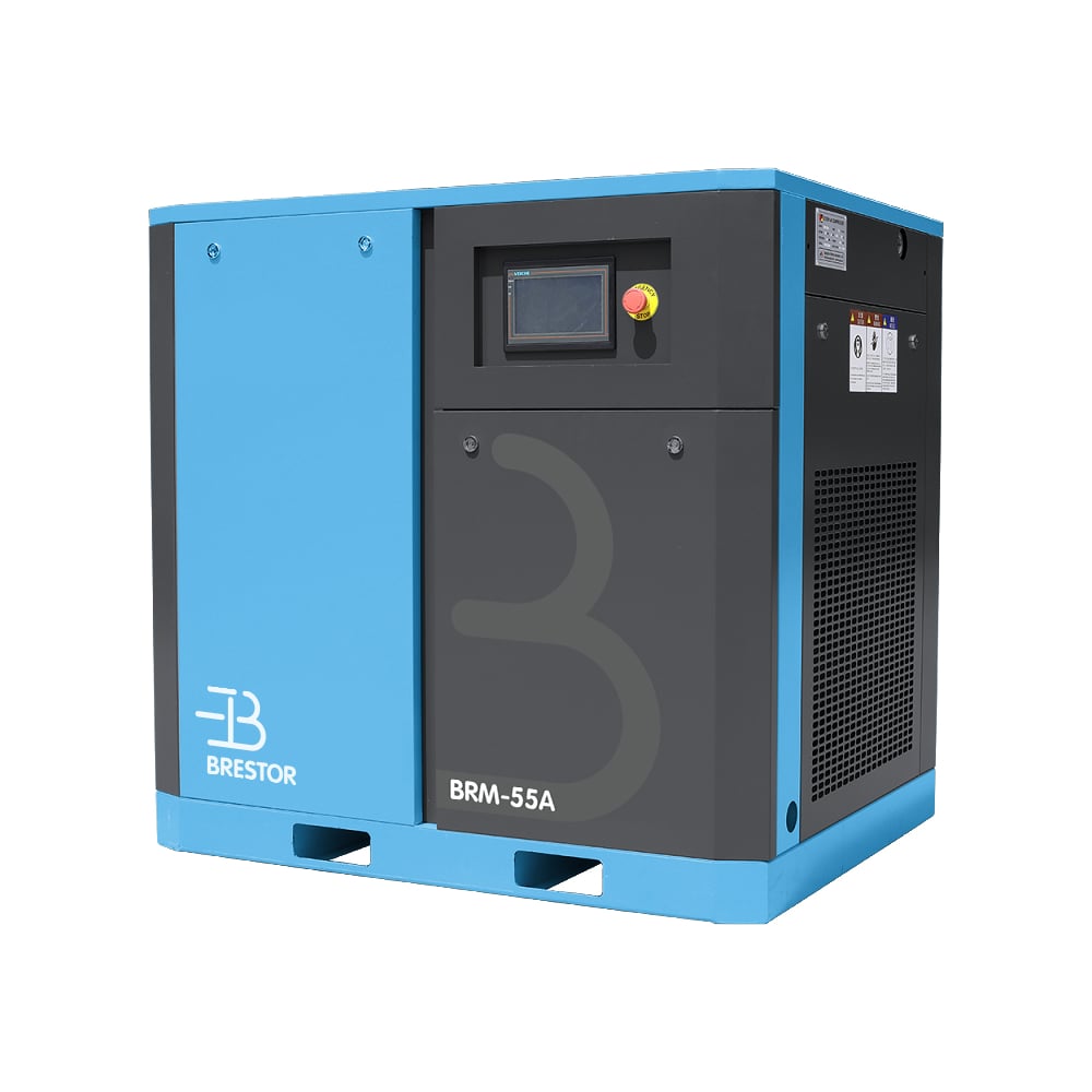 Изображение товара Винтовой компрессор Brestor BRM-55A 9,1 м3/мин 8 бар профессиональный